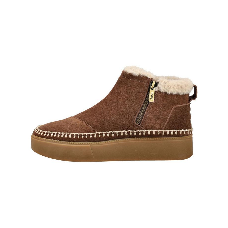 TOMS Stivaletti in camoscio con fodera in pelliccia sintetica  