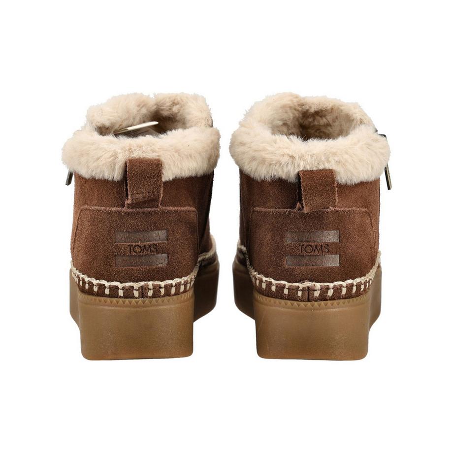 TOMS Stivaletti in camoscio con fodera in pelliccia sintetica  