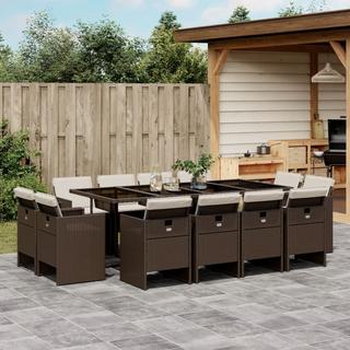 VidaXL Garten essgruppe poly-rattan  