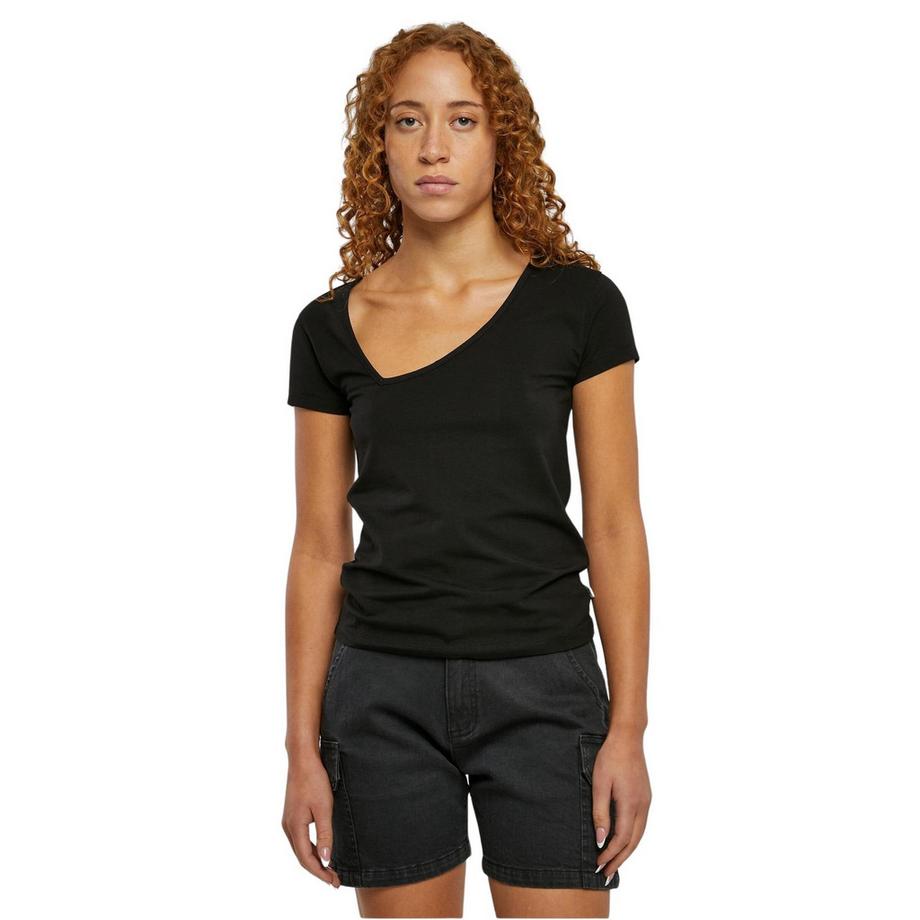 t-shirt damen organic asymmetric neckline