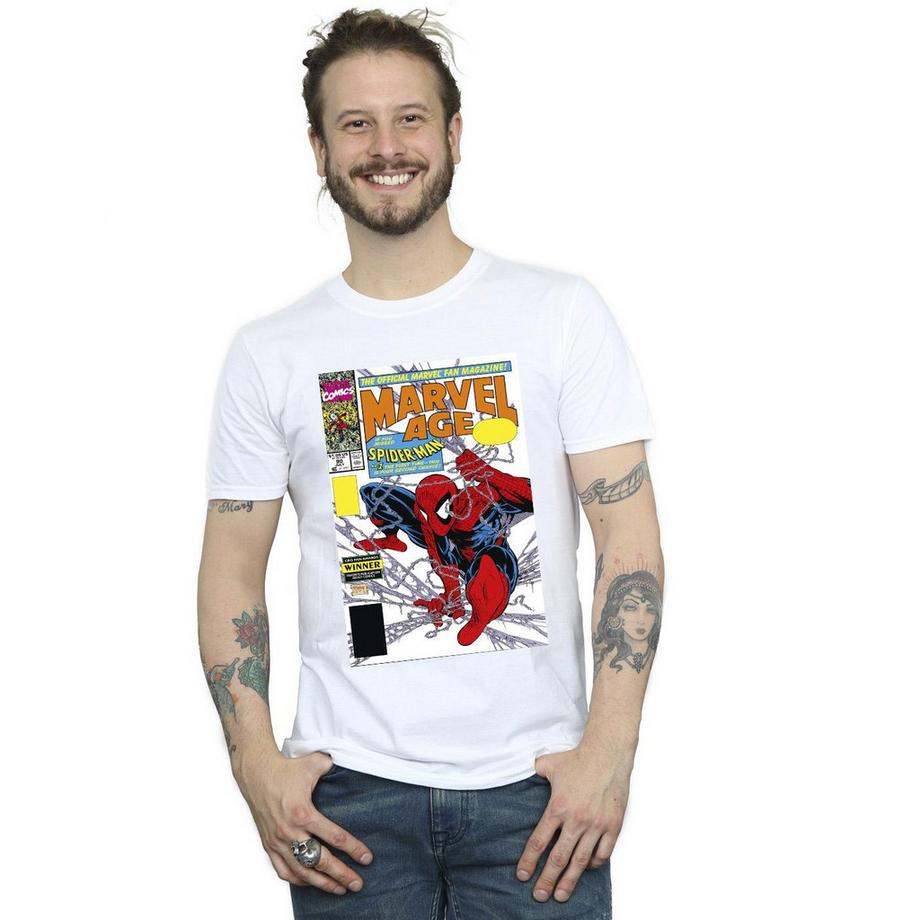 MARVEL Age Spider-Man Comic Cover Grafik T-Shirt  