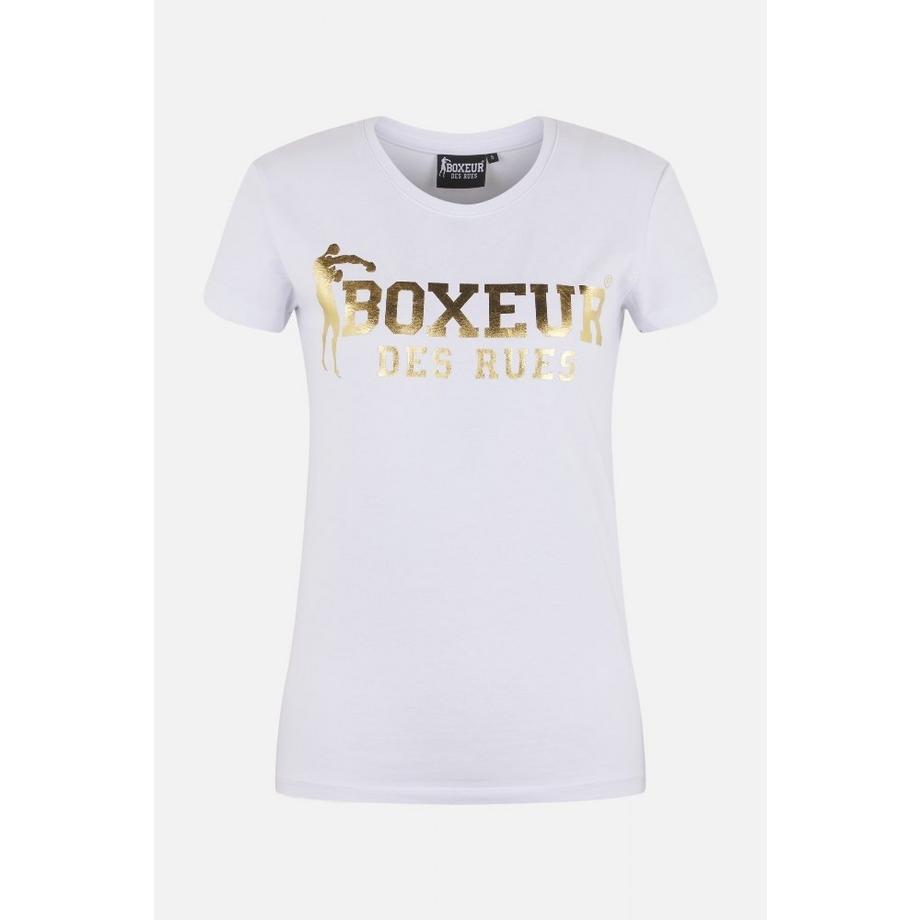 BOXEUR DES RUES  T-shirt avec logo sur le devant 