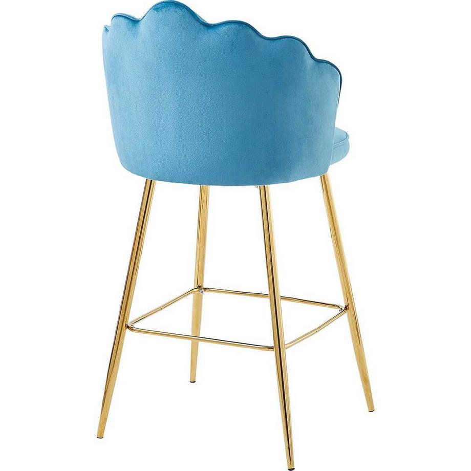 mutoni Barhocker Samt (2er-Set)  