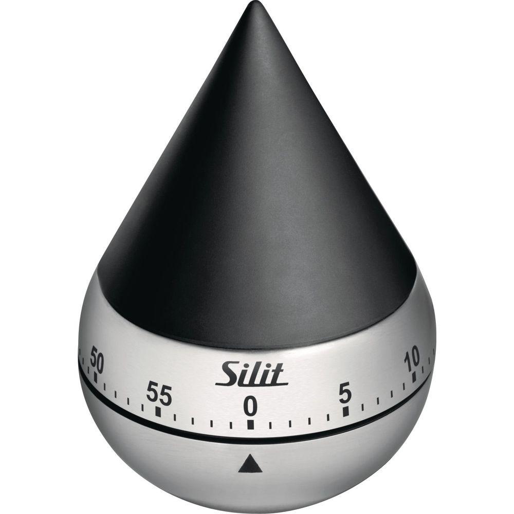 Silit  SILIT 0068 0020 01 TIMER DA CUCINA NERO, ARGENTO 