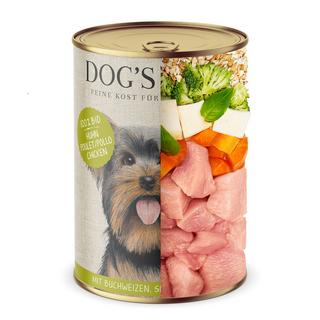 Dog's Love  Bio Huhn Buchweizen Sellerie und Basilikum - Multipack 