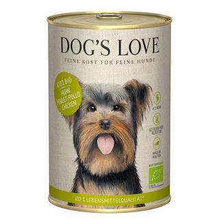 Dog's Love  Bio Huhn Buchweizen Sellerie und Basilikum - Multipack 