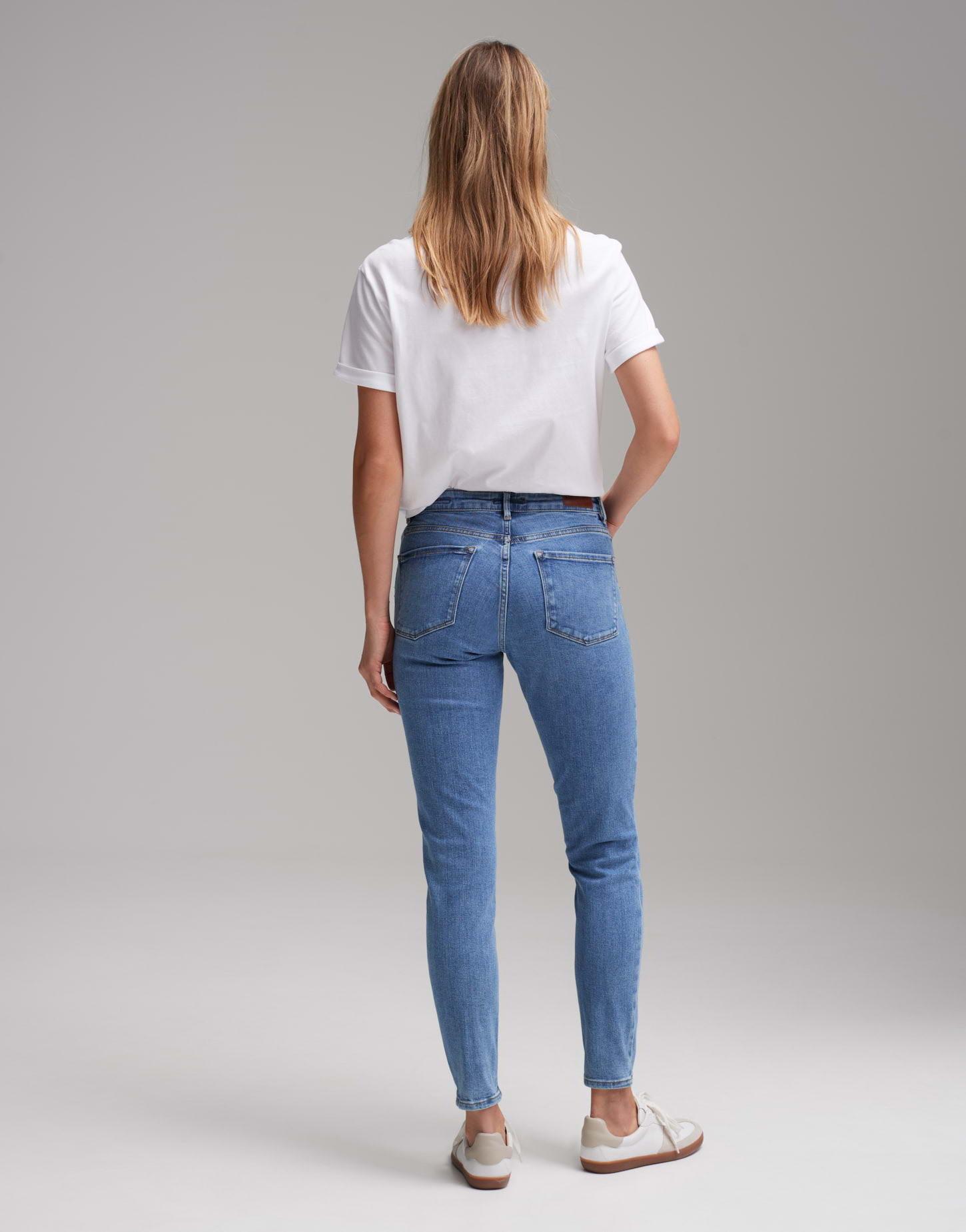 OPUS  Jeans skinny Elma bleu océan 