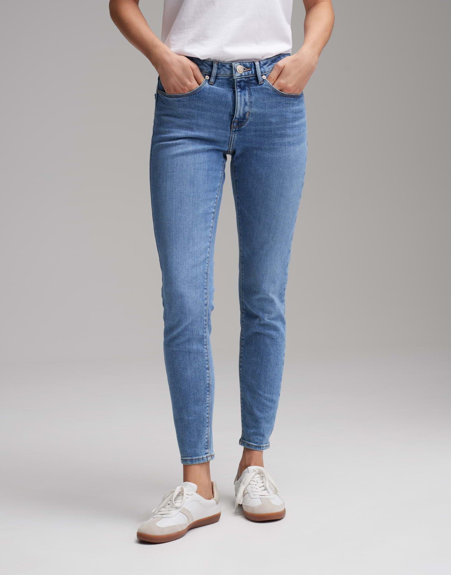 OPUS  Skinny Jeans Elma ocean blue 