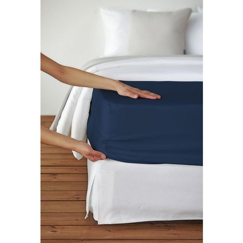 Living Home Uni Satin Drap-housse  
