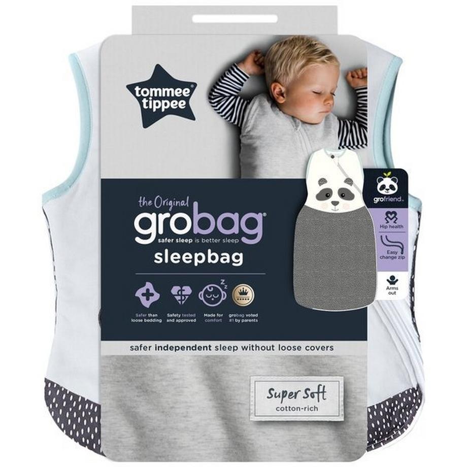 Tommee Tippee  Original Grobag Schlafsack 1.0 TOG Pip der Panda             90 cm 