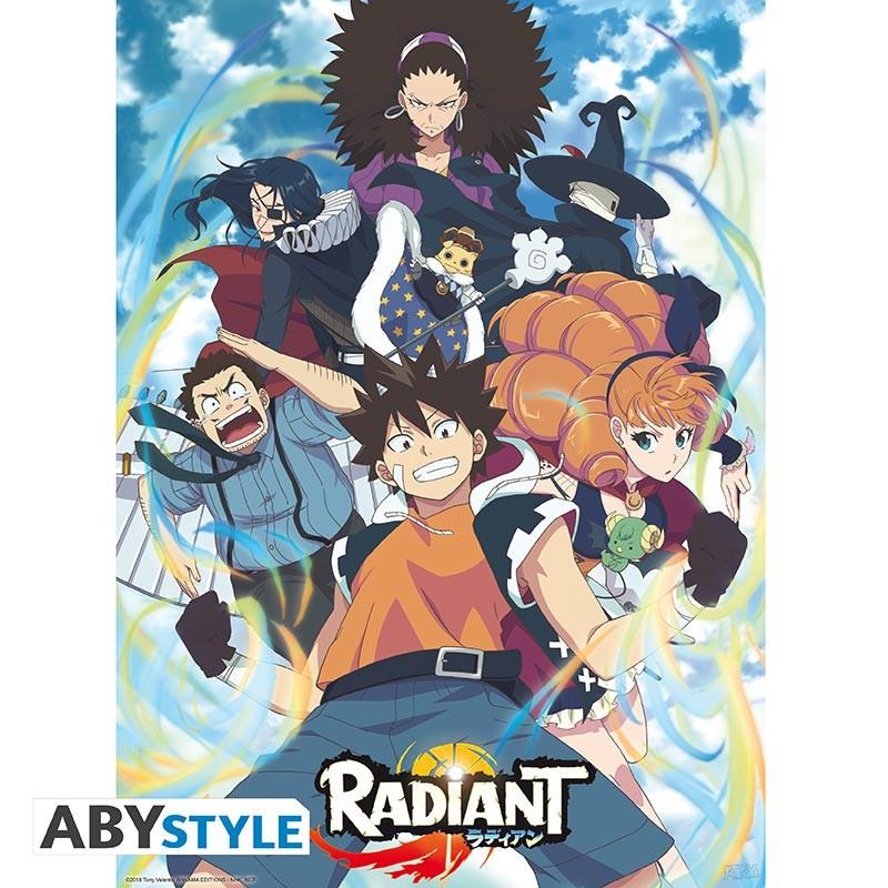 Abystyle Poster - À plat - Radiant - Groupe  