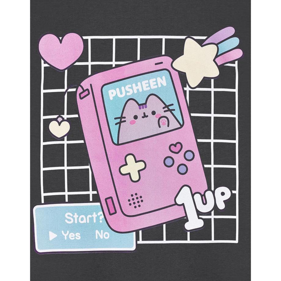 PUSHEEN Gameboy T-Shirt Manches Courtes  