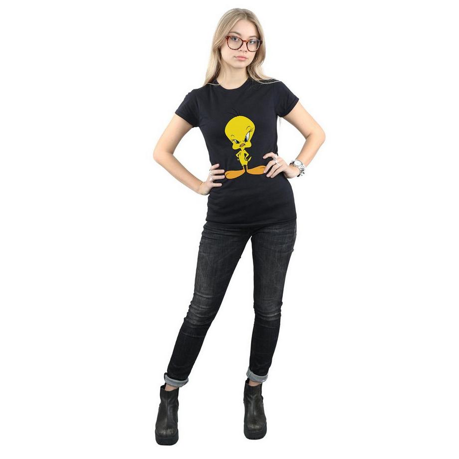 LOONEY TUNES Angry Tweety Bird T-Shirt Manches Courtes  