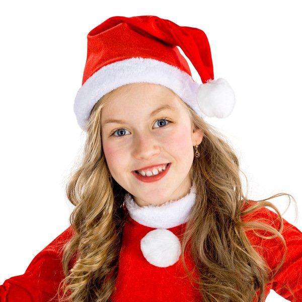 Tectake  Costume de lutin de Noël pour fille 