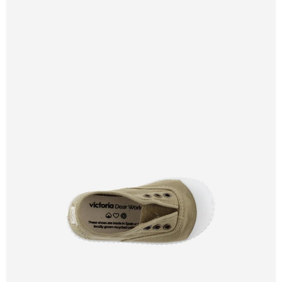 Victoria  sneakers aus leinen mit gummiband kind 1915 inglesa 