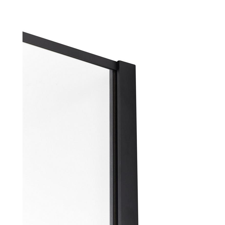 Beliani Parois de douche en Verre de sécurité Moderne WASPAM  