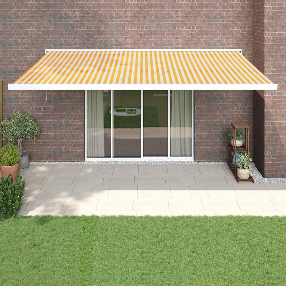 VidaXL tenda da sole retrattile Tessuto  