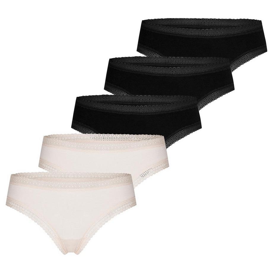 Modal Lace lot de 5  - culottes hipster