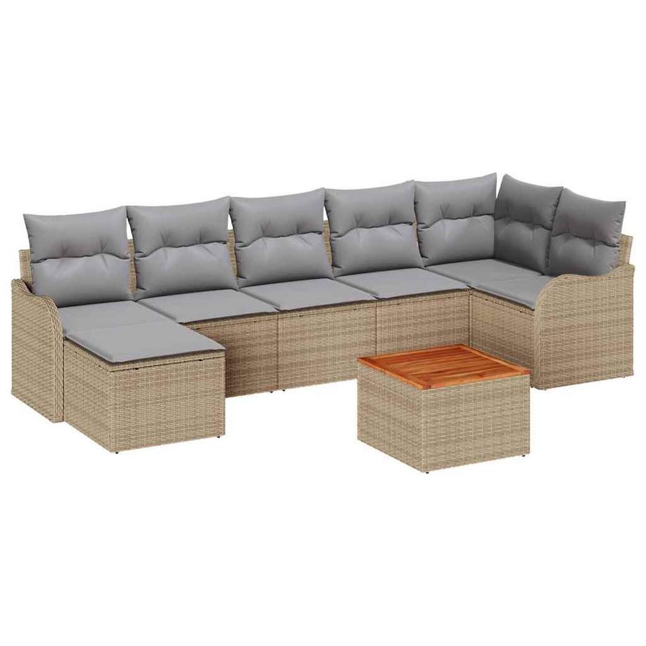 Modulare sofagarnitur poly-rattan