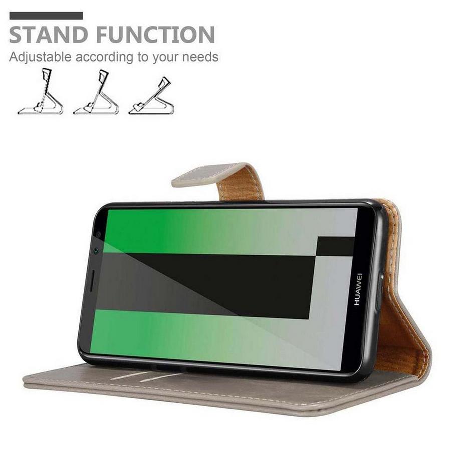 Cadorabo  Housse compatible avec Huawei MATE 10 LITE / NOVA 2i - Coque de protection avec fermeture magnétique, fonction de support et compartiment pour carte 