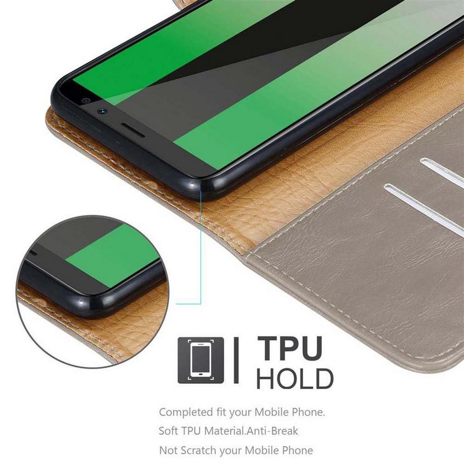 Cadorabo  Housse compatible avec Huawei MATE 10 LITE / NOVA 2i - Coque de protection avec fermeture magnétique, fonction de support et compartiment pour carte 