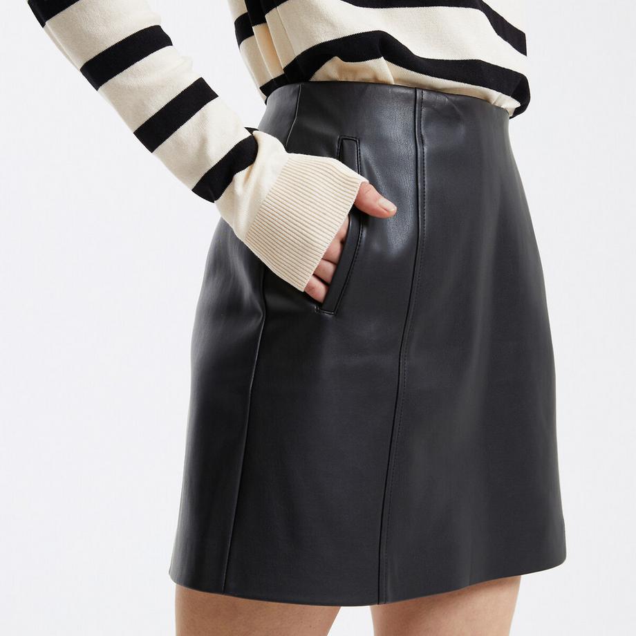 La Redoute Collections Minigonna in similpelle  