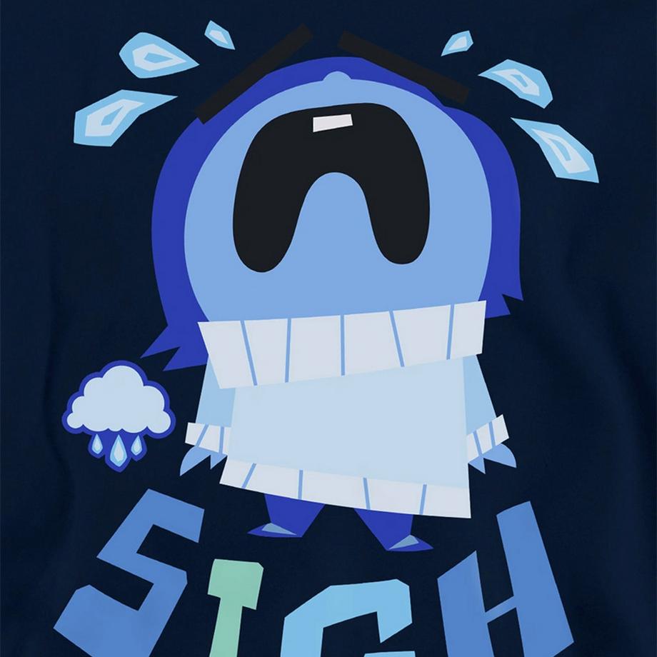 Inside Out  Sweat À Capuche Motif Tristesse 