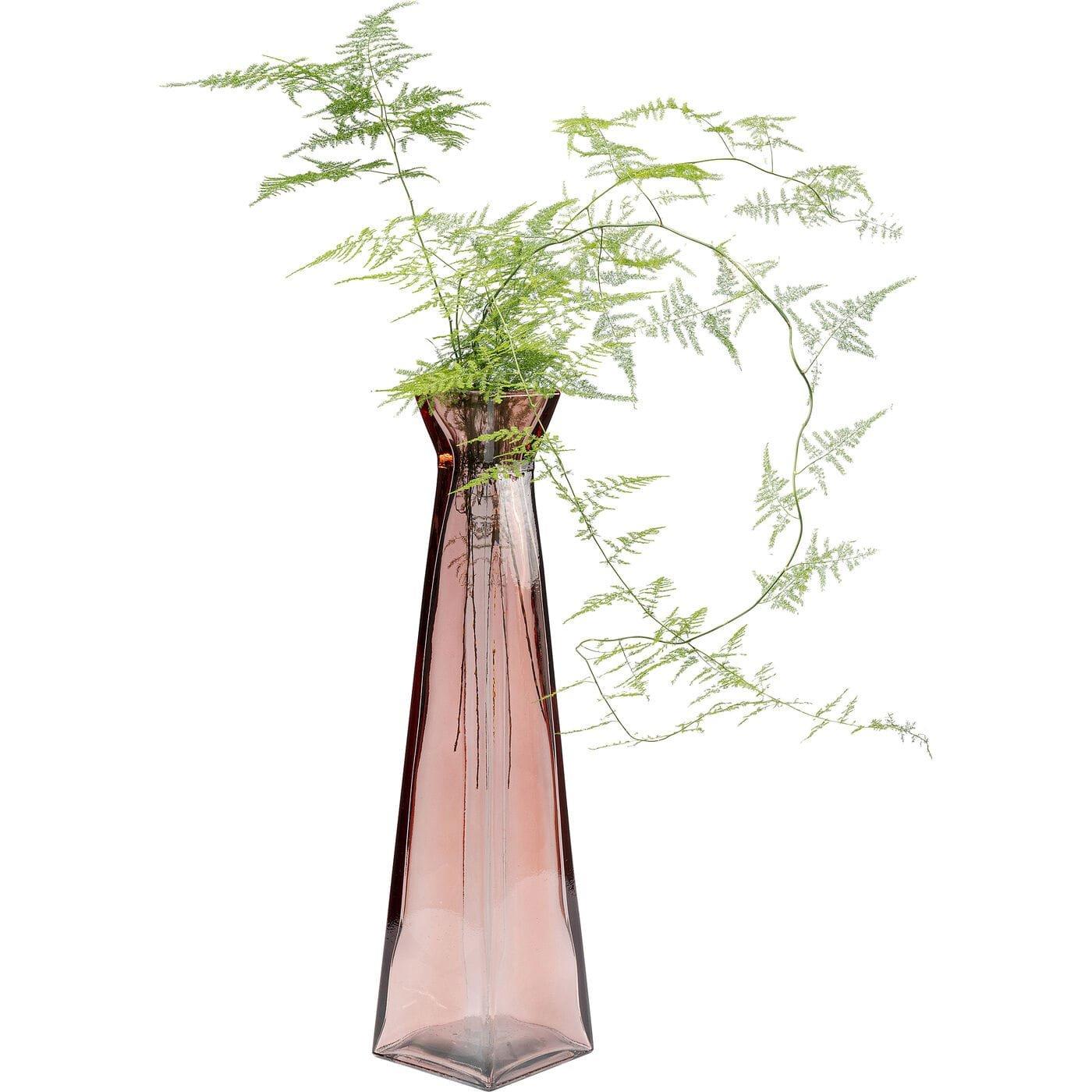 KARE Design Vase Piramide rose 55  