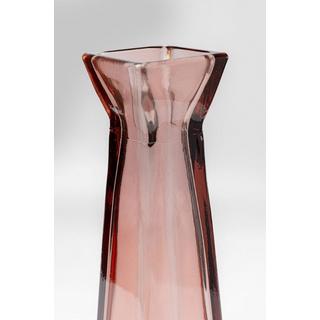 KARE Design Vaso Piramide rosa 55  