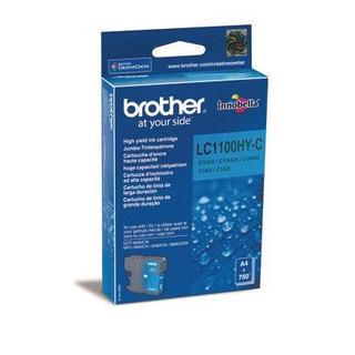 brother  BROTHER Tintenpatrone HY cyan LC-1100HYC MFC-6490CW 750 Seiten 