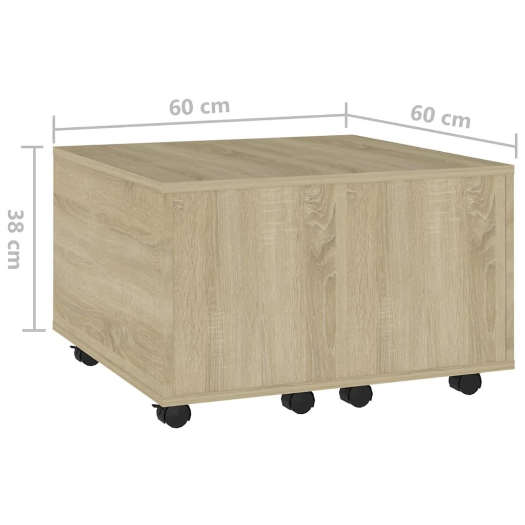 VidaXL Table basse bois d'ingénierie  