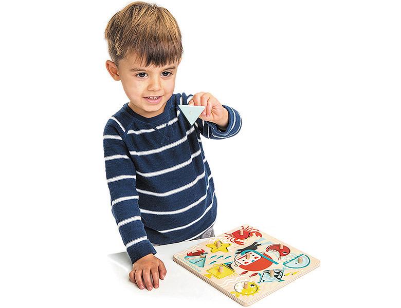 Tender Leaf Toys  Puzzle Unterwasser (9Teile) 