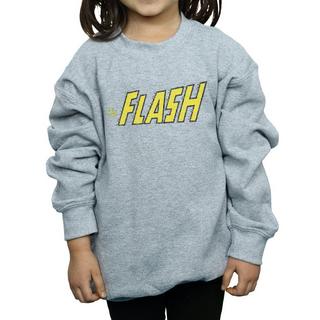 DC COMICS  Flash Crackle Logo Sweatshirt 