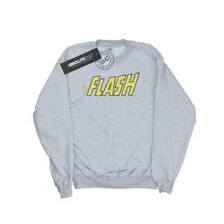 DC COMICS  Flash Crackle Logo Sweatshirt 