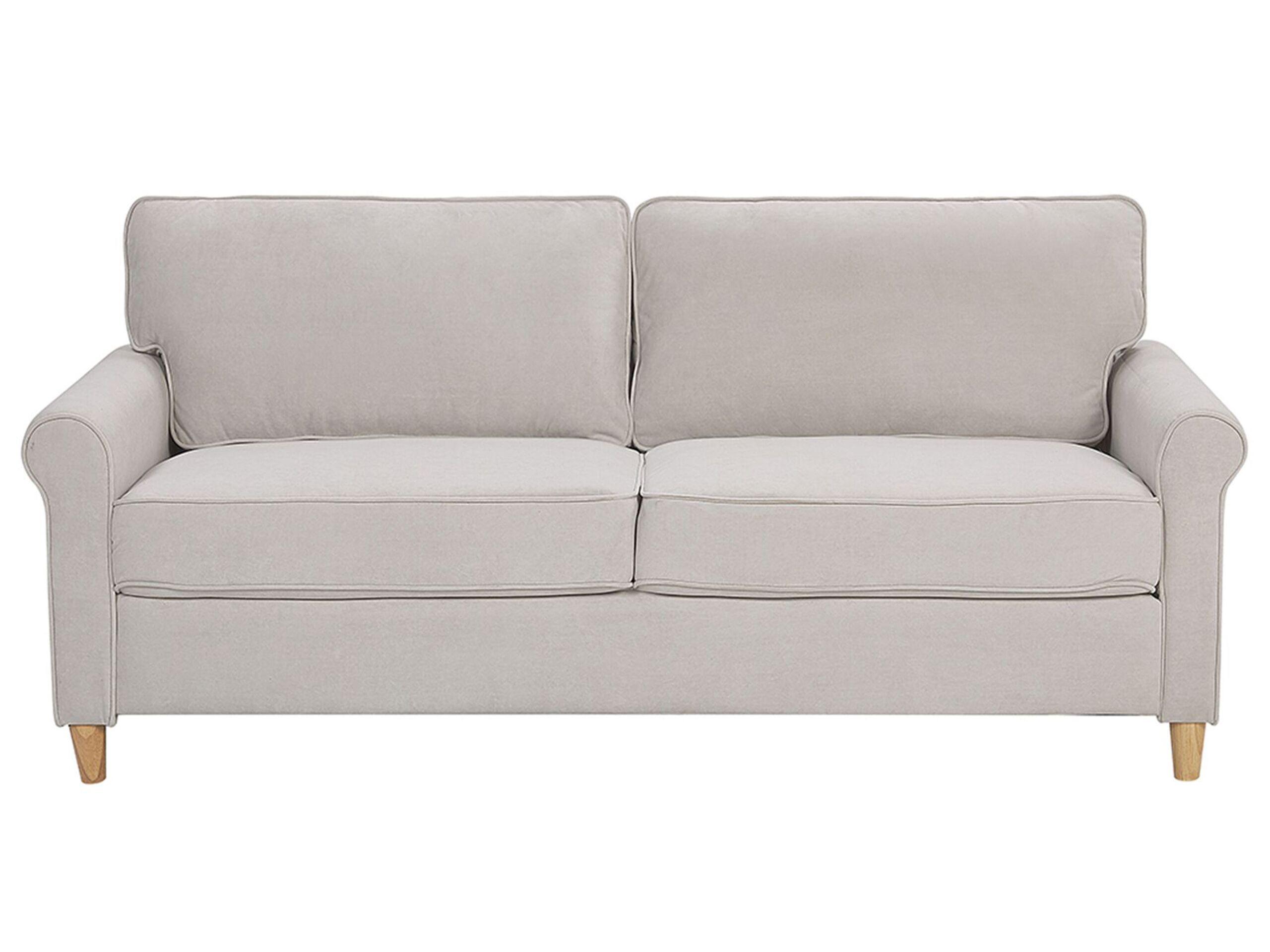Beliani 3 Sitzer Sofa aus Samtstoff Retro RONNEBY  