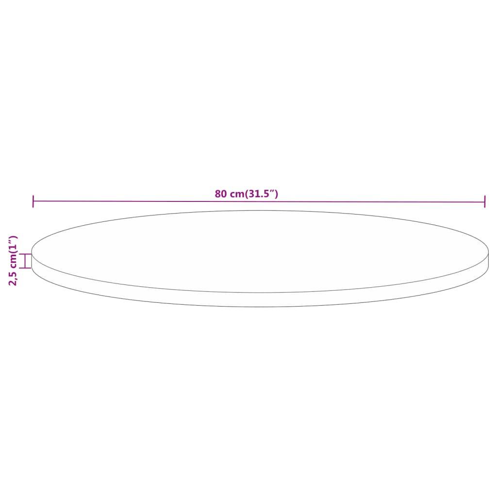 VidaXL Dessus de table bois  