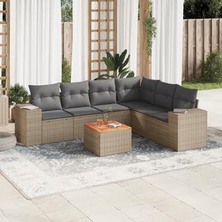 VidaXL Garten sofagarnitur poly-rattan  