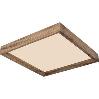 mutoni Plafonnier Cendrillon métal blanc mat LED 30x30  