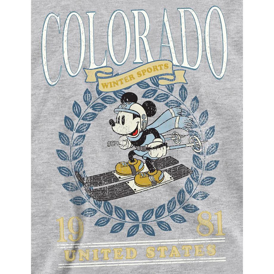 MICKEY MOUSE  Sweat À Capuche Colorado Ski 