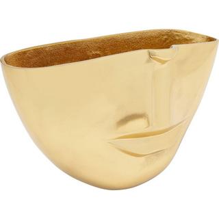 KARE Design Vase Half Face gold 38  