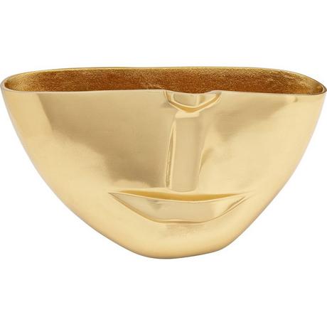 KARE Design Vase Half Face gold 38  