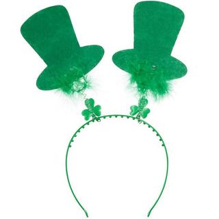 Tectake  Parure de tête haut-de-forme avec plumes pour la St. Patrick 
