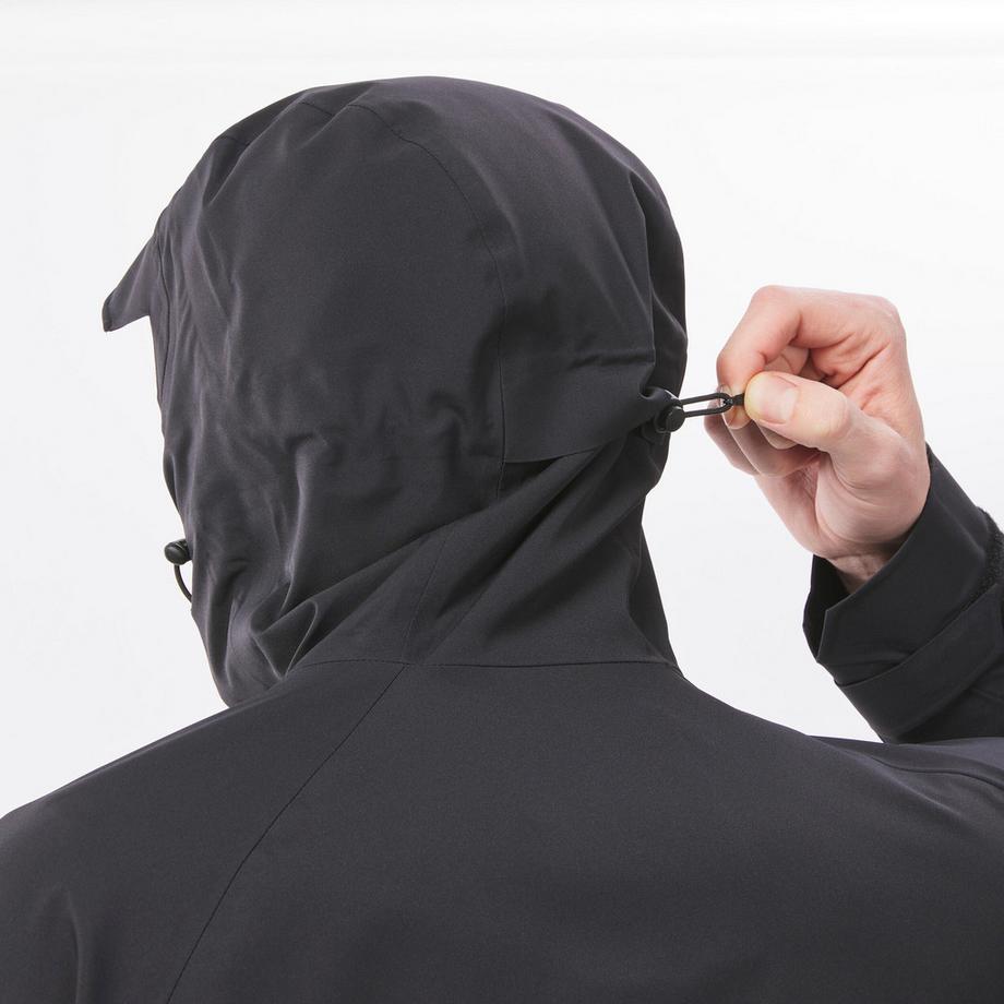 QUECHUA Veste de randonnée imperméable en polyester  