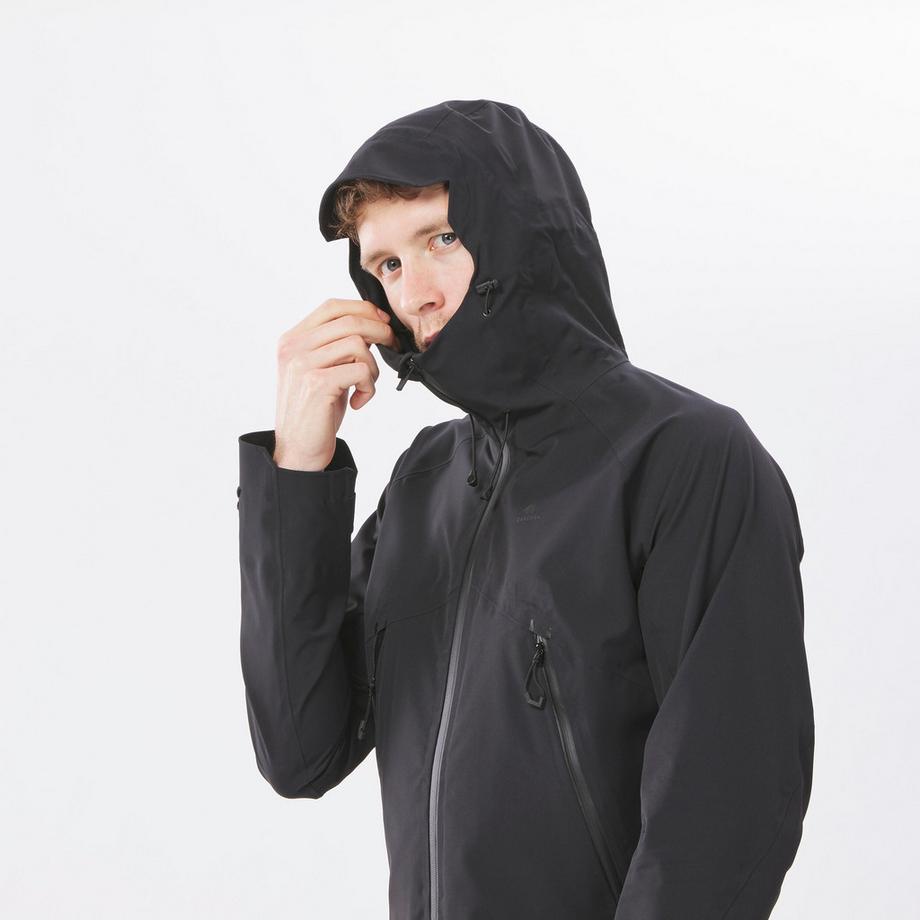 QUECHUA Veste de randonnée imperméable en polyester  