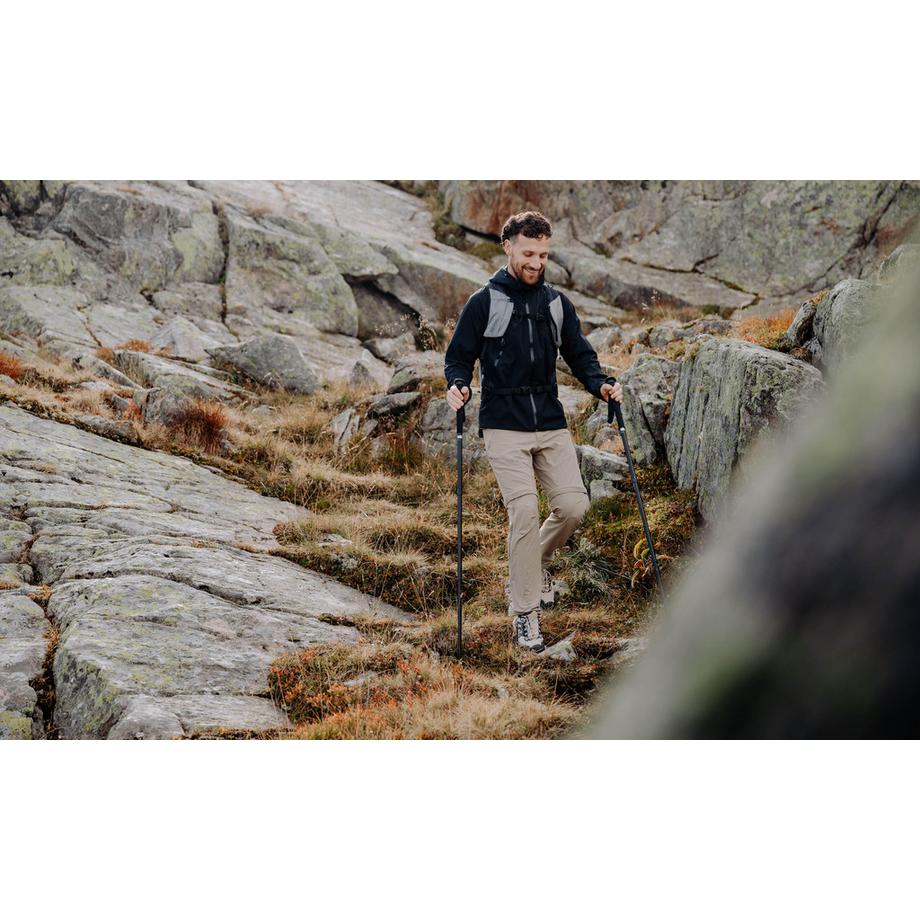 QUECHUA Veste de randonnée imperméable en polyester  