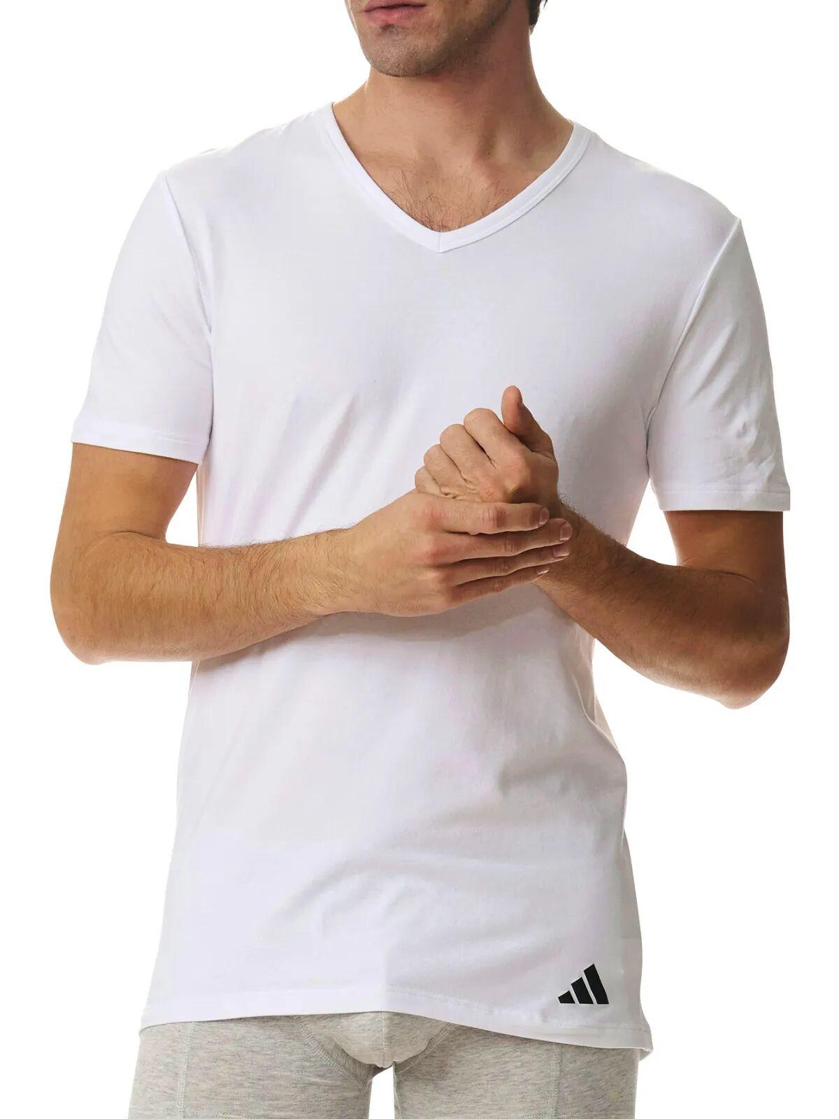 adidas Active Flex Cotton V-Neck T-Shirt 2er-Pack  