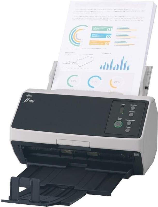 Fujitsu  Dokumentenscanner fi-8150 A4 Duplex USB3.2, 50 Seiten/100 Bilder /Min 