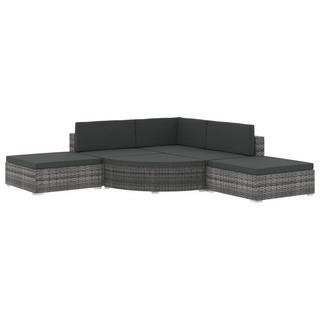 VidaXL Gartensofa poly-rattan  