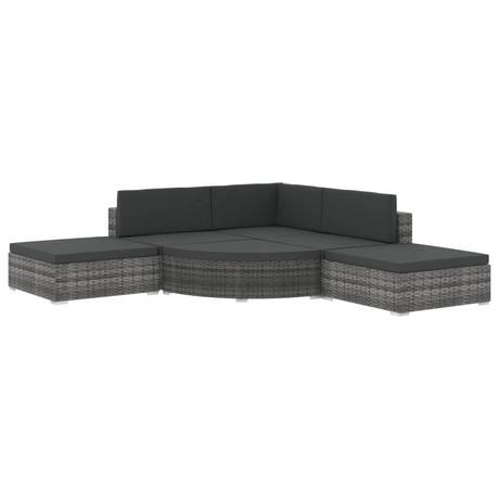 VidaXL Gartensofa poly-rattan  