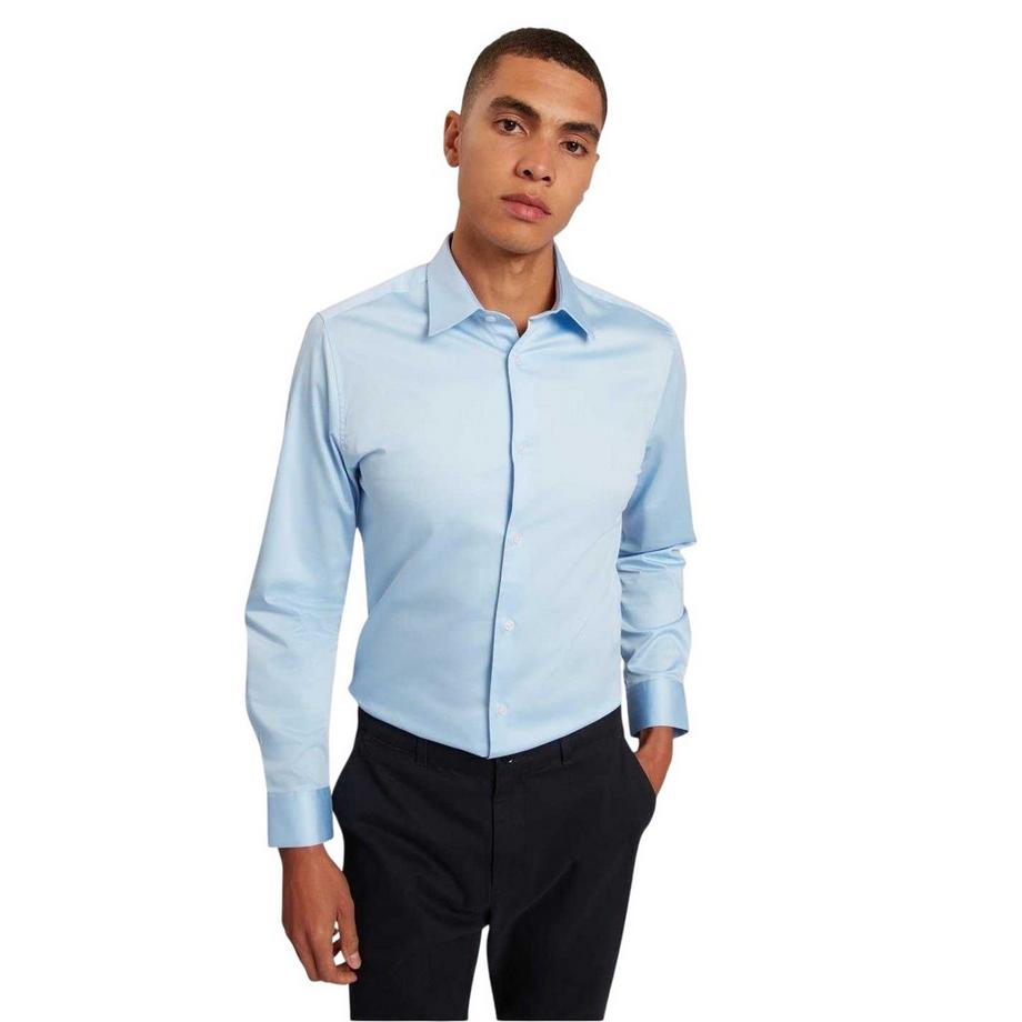 TED BAKER  Camicia Oxford Collare Manica Lunga 